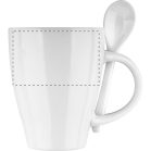 Cana, 300 ml, 86 x 106 mm, Everestus, 20FEB4974, Ceramica, Alb