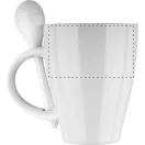 Cana, 300 ml, 86 x 106 mm, Everestus, 20FEB4974, Ceramica, Alb