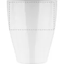 Cana, 300 ml, 86 x 106 mm, Everestus, 20FEB4974, Ceramica, Alb
