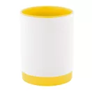Cana 300 ml, 2410E25605, Everestus, ø80 x 100 mm, Ceramica, Galben