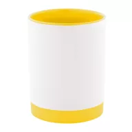   Cana 300 ml, 2410E25605, Everestus, ø80 x 100 mm, Ceramica, Galben