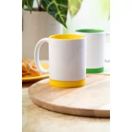   Cana 300 ml, 2410E25605, Everestus, ø80 x 100 mm, Ceramica, Galben