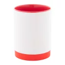 Cana 300 ml, 2410E25604, Everestus, ø80 x 100 mm, Ceramica, Rosu