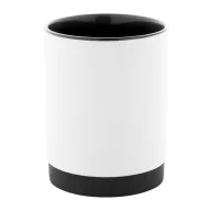   Cana 300 ml, 2410E25600, Everestus, ø80 x 100 mm, Ceramica, Negru