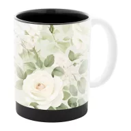   Cana 300 ml, 2410E25600, Everestus, ø80 x 100 mm, Ceramica, Negru
