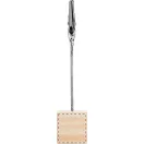 Note clip, 25×110×25 mm, Everestus, 20FEB13828, Lemn, Natur