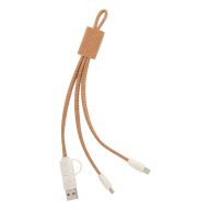   Cablu de incarcare usb, 2401E17407, Everestus, 220x22x8 mm, Pluta, Paie, Natur