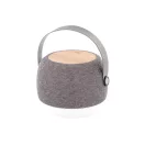 Boxa portabila Wireless, 2401E17515, Everestus, ø110x86 mm, PET, ABS, Gri