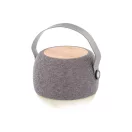 Boxa portabila Wireless, 2401E17515, Everestus, ø110x86 mm, PET, ABS, Gri