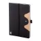 Agenda A5, Dictando, 2402E18315, Everestus, 143x213x15 mm, Poliester, Bambus, Negru