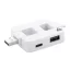 Hub usb, 2410E22357, Everestus, 52 x 46 x 13 mm, ABS, Alb