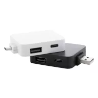 Hub usb, 2410E22357, Everestus, 52 x 46 x 13 mm, ABS, Alb