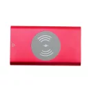 Powerbank 4000 mAh, USB-C, USB-A, 2402E19048, Everestus, 70x120x10 mm, Aluminiu, Rosu