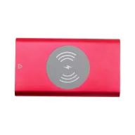   Powerbank 4000 mAh, USB-C, USB-A, 2402E19048, Everestus, 70x120x10 mm, Aluminiu, Rosu
