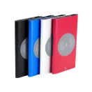 Powerbank 4000 mAh, USB-C, USB-A, 2402E19048, Everestus, 70x120x10 mm, Aluminiu, Rosu