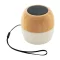 Boxa portabila wireless, 2402E19057, Everestus, ø74x77 mm, ABS, Bambus, Natur