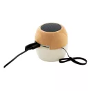 Boxa portabila wireless, 2402E19057, Everestus, ø74x77 mm, ABS, Bambus, Natur