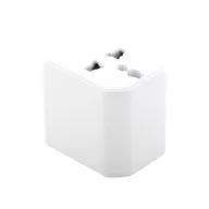   Adaptor de calatorie universal, 2402E19034, Everestus, 63x53x55 mm, ABS, Alb