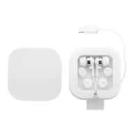   Casti audio In ear, cu fir, 2402E19067, Everestus, 71x71x19 mm, Plastic, Alb