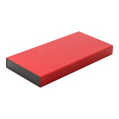   Baterie externa 10000 mAh, USB-C, 2502E14964, Everestus, 64 x 143 x 15 mm, Aluminiu, Rosu