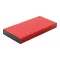 Baterie externa 10000 mAh, USB-C, 2502E14964, Everestus, 64 x 143 x 15 mm, Aluminiu, Rosu