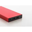 Baterie externa 10000 mAh, USB-C, 2502E14964, Everestus, 64 x 143 x 15 mm, Aluminiu, Rosu