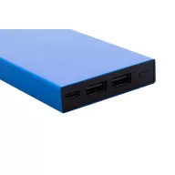   Powerbank 10000 mAh, USB-C, 2410E23140, Everestus, 64 x 143 x 15 mm, Aluminiu, Albastru