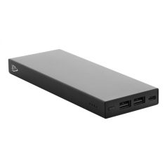   Powerbank 10000 mAh, USB-C, 2410E23139, Everestus, 64 x 143 x 15 mm, Aluminiu, Negru