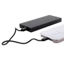 Powerbank 10000 mAh, USB-C, 2410E23139, Everestus, 64 x 143 x 15 mm, Aluminiu, Negru
