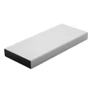 Powerbank 10000 mAh, USB-C, 2410E23141, Everestus, 64 x 143 x 15 mm, Aluminiu, Argintiu