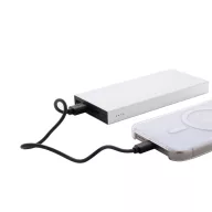   Powerbank 10000 mAh, USB-C, 2410E23141, Everestus, 64 x 143 x 15 mm, Aluminiu, Argintiu