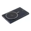 Powerbank, 5000 mAh, 15 W, Everestus, 2601E15225, 66x102x10 mm, Aluminiu, Metal, Albastru inchis
