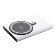   Powerbank 5000 mAh, 15 W, Wireless, USB-C, 2410E23138, Everestus, 66 x 102 x 10 mm, Aluminiu, Argintiu