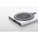 Powerbank 5000 mAh, 15 W, Wireless, USB-C, 2410E23138, Everestus, 66 x 102 x 10 mm, Aluminiu, Argintiu
