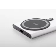   Powerbank 5000 mAh, 15 W, Wireless, USB-C, 2410E23138, Everestus, 66 x 102 x 10 mm, Aluminiu, Argintiu