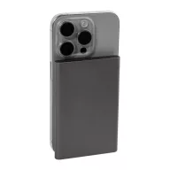   Powerbank, 5000 mAh, 15 W, Everestus, 2601E15226, 66x102x10 mm, Aluminiu, Metal, Gri
