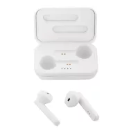   Casti audio, 400 mAh, In ear, Wireless, 2410E23199, Everestus, 45 x 68 x 20 mm, ABS, Alb