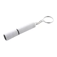   Breloc cu lanterna, 2502E15573, Everestus, ⌀11 x 75 mm, ABS, Alb