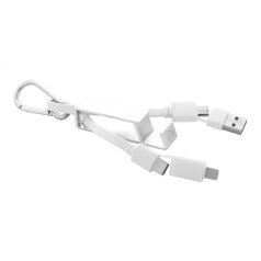   Cablu de incarcare USB, 2502E14478, Everestus, 155 x 15 x 17 mm, Aluminiu, Argintiu