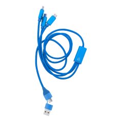   Cablu de incarcare USB, 2502E14495, Everestus, 16 x 1000 x 8 mm, Aluminiu, Albastru