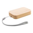 Set cablu de incarcare, 2502E14474, Everestus, 60 x 90 x 17 mm, Paie de grau, Bambus, Natur