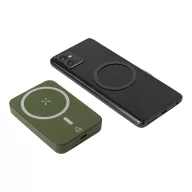   Powerbank, 5000 mAh, 5 W, Everestus, 2601E15199, ABS, Verde inchis