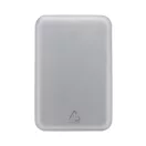 Baterie externa 5000 mAh, 15 W, USB-C, 2502E14963, Everestus, 63 x 94 x 12 mm, Aluminiu, Argintiu
