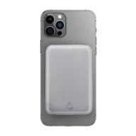   Baterie externa 5000 mAh, 15 W, USB-C, 2502E14963, Everestus, 63 x 94 x 12 mm, Aluminiu, Argintiu
