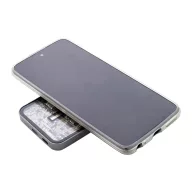   Baterie externa 5000 mAh, 15 W, USB-C, 2502E14963, Everestus, 63 x 94 x 12 mm, Aluminiu, Argintiu