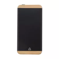   Baterie externa 5000 mAh, USB-C, 2502E14959, Everestus, 68 x 137 x 10 mm, Aluminiu, Negru