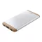 Baterie externa 5000 mAh, USB-C, 2502E14960, Everestus, 68 x 137 x 10 mm, Aluminiu, Argintiu
