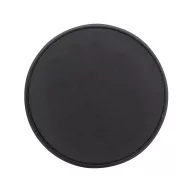   Suport de telefon pentru birou, 2502E15776, Everestus, ⌀60 x 25 mm, Bambus, Metal, Negru