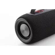   Boxa portabila, 1200 mAh, 2502E15792, Everestus, ⌀87 x 187 mm, Poliester, Negru