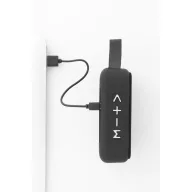   Boxa portabila, 250 mAh, 2502E15799, Everestus, 115 x 77 x 40 mm, Poliester, Gri